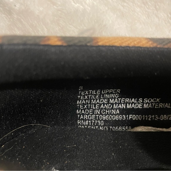 Cheetah print shoes - size 8 - Picture 4 of 4